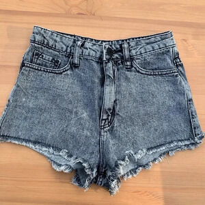 BDG High Rise Dree Cheeky Jean Shorts 25W
